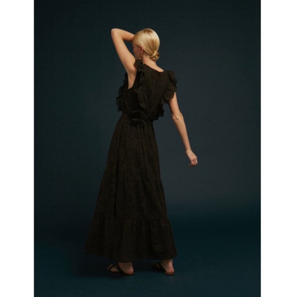 NEW Soeur Bella maxi dress in black Size 38 - Picture 2 of 9